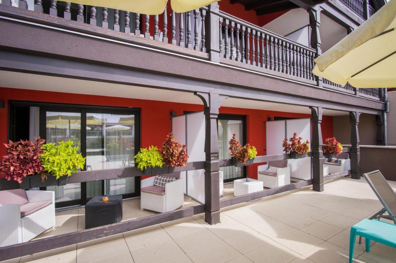 Au Soleil, Hotel Restaurant & Spa Valff 外观 照片